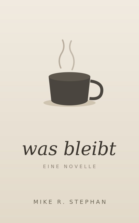 Coverentwurf: Was bleibt